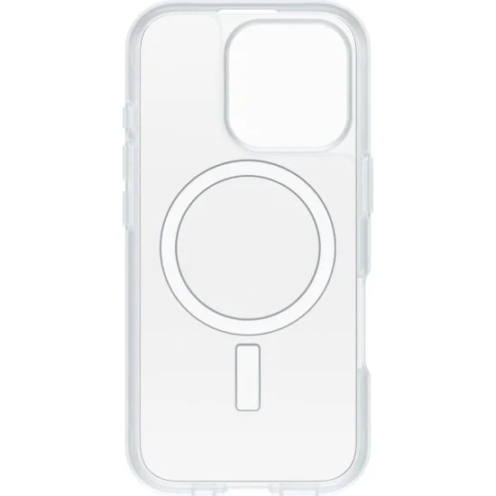 Cover Iphone 16 Pro Max React Magsafe Case + Glass Clear Otterbox - Clear